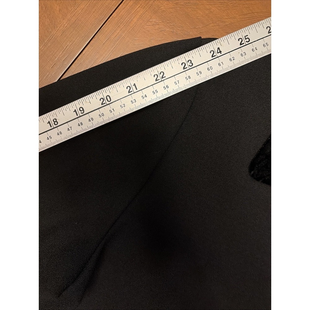 NWT VTG Alfred Dunner Women's Size 12 Blazer Jacket Black Contrast Collar USA - Picture 15 of 16